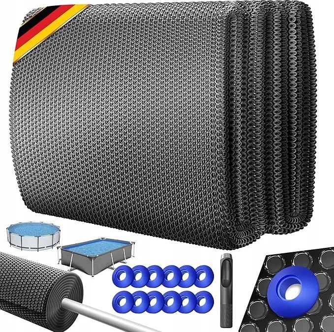 Kesser Buborékos ponyva Napelemes matrac medencéhez Kerek 244 cm