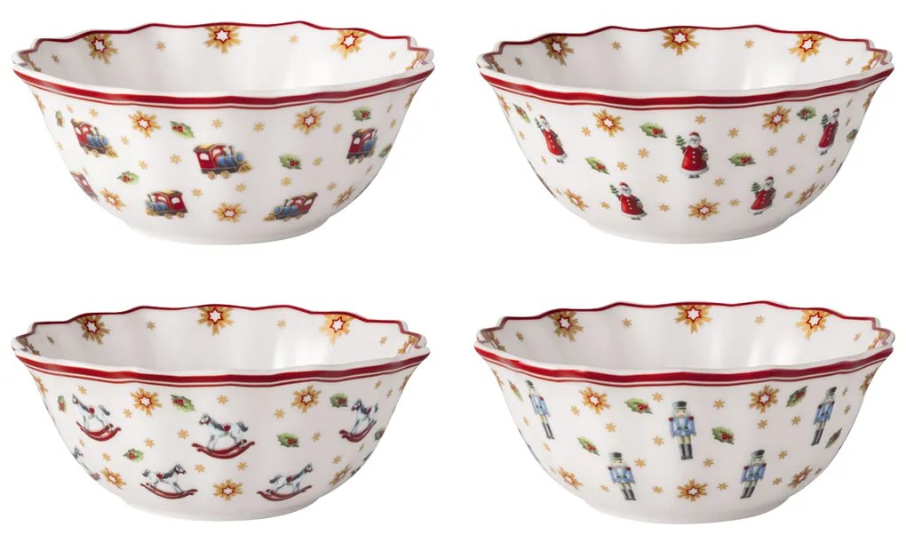 Toy's Delight évfordulós tálak, 4 darabos készlet - Villeroy & Boch