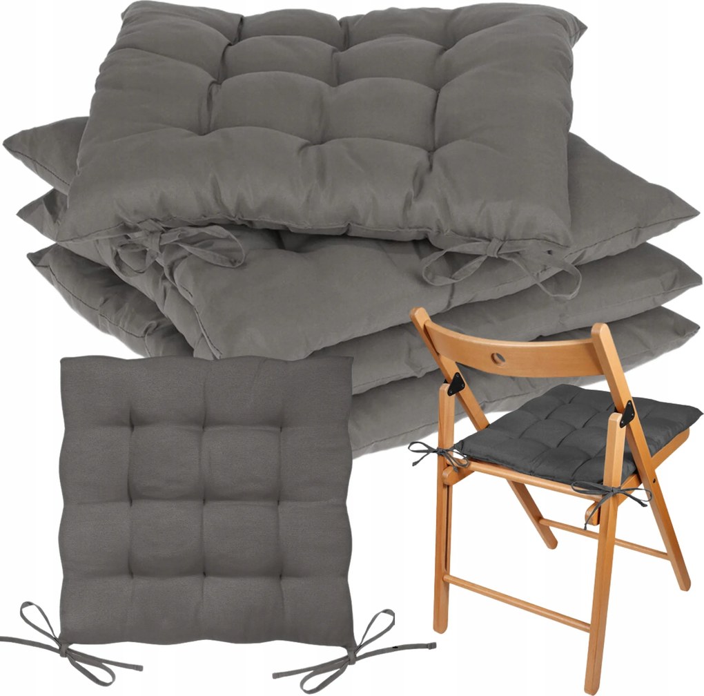 Huzat Székpárna Szürke 40x40