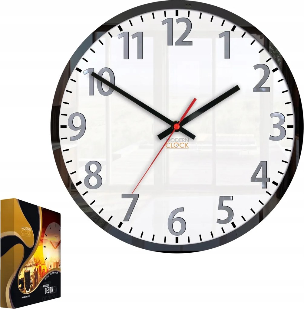 Louis falióra Fehér kerek csendes akril 30cm modern