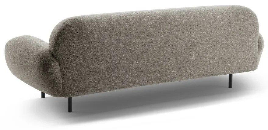 Szürke buklé kanapé 208 cm Poppy – Micadoni