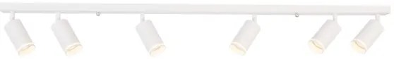 Spotlámpa PIPE 6xGU10/10W/230V fehér