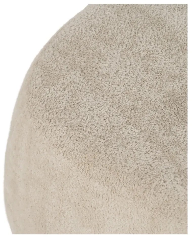 Bézs buklé puff – Ixia