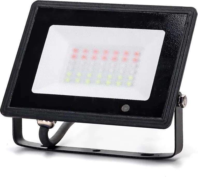 Aigostar - RGBW LED reflektor, 30 W, 230 V, IP65, távirányítóval