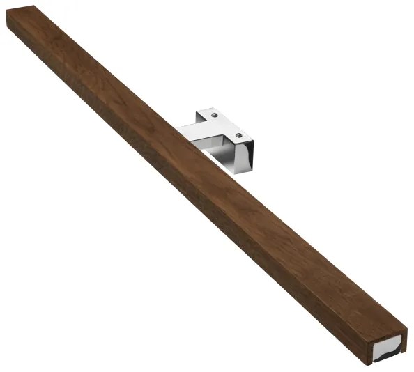 Brilagi-LED Fürdőszobai tükörmegvilágítás WOODY MIRROR LED/15W/230V IP44 tölgy/króm