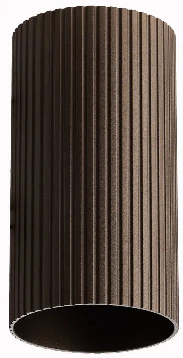 LUCAS RIBBED TUBE 9 ANODISED BRONZE