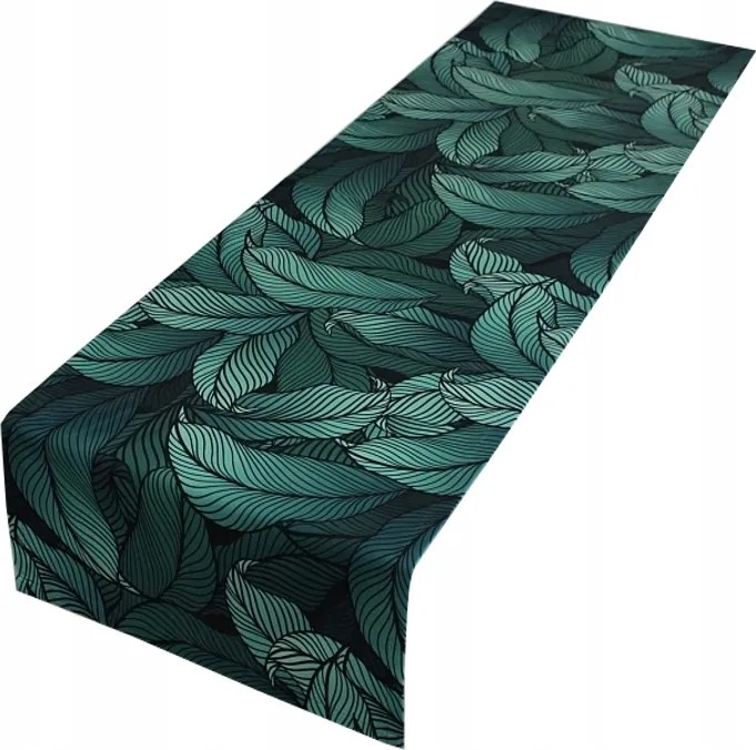 Velúr Futófelület linear levelek 40x140 velúr velvet