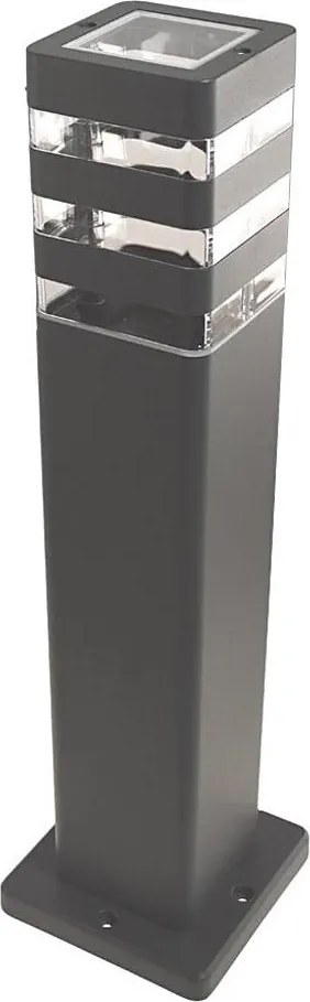 Kültéri lámpa SANTA 1xE27/60W/230V IP54 50 cm antracit