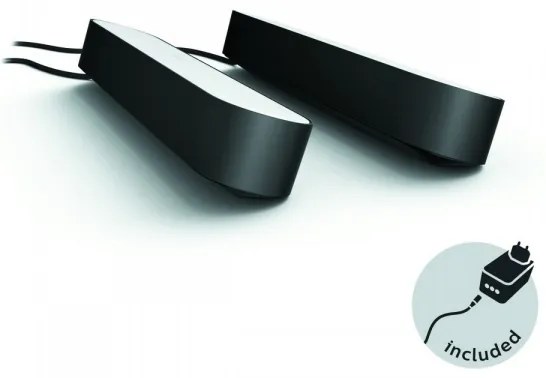 Philips - KÉSZLET 2x LED RGB Dimmelhető asztali lámpa Hue AMBIANCE LED/6W/230V