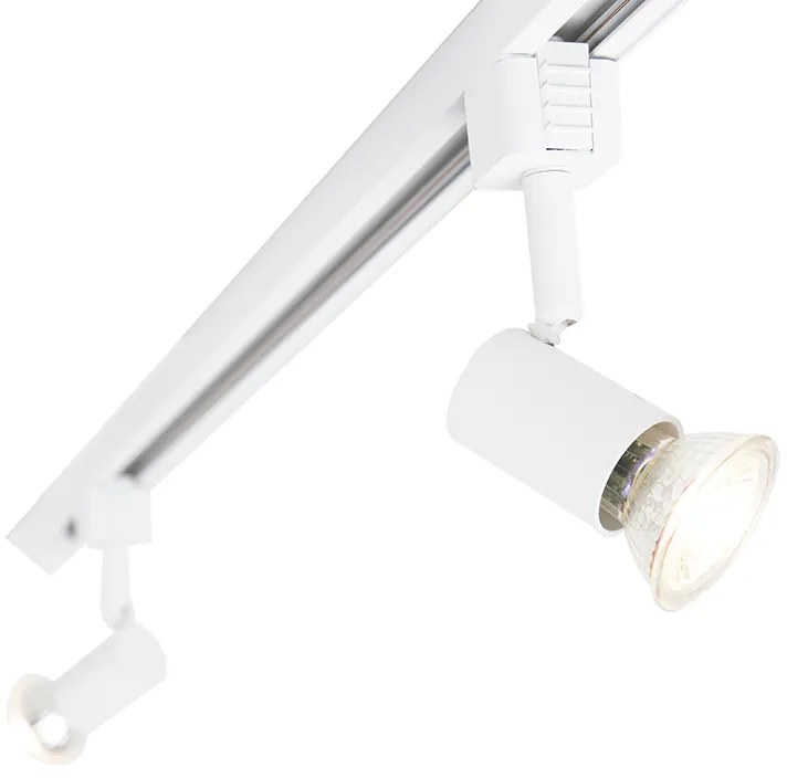 Okos sínrendszer fehér 1 fázisú 5 lámpás, beleértve a Wifi GU10-et - Jeany