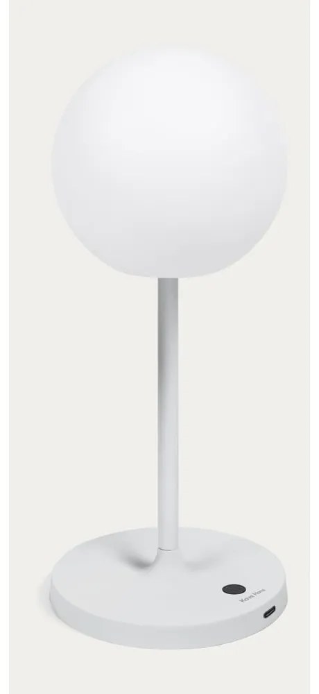 USB LED hordozható dimmelhető kültéri lámpa távirányítóval ø 16 cm Dinesh – Kave Home