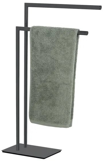 WENKO 71555800 - Törölközőtartó RECCO 48x80,5 cm fekete