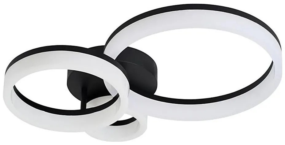 Searchlight 62793BK - Dimmelhető LED mennyezeti lámpatest TRIPLE LED/25W/230V