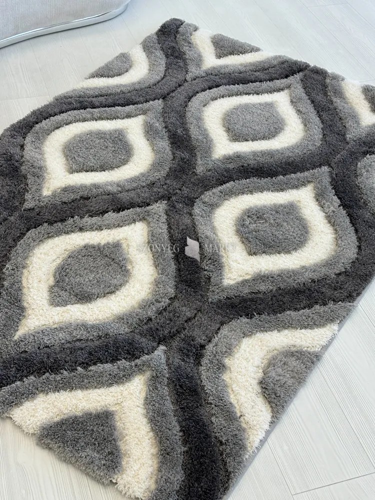 Marbella 3082A Szürke (Grey) szőnyeg 60-as szett
