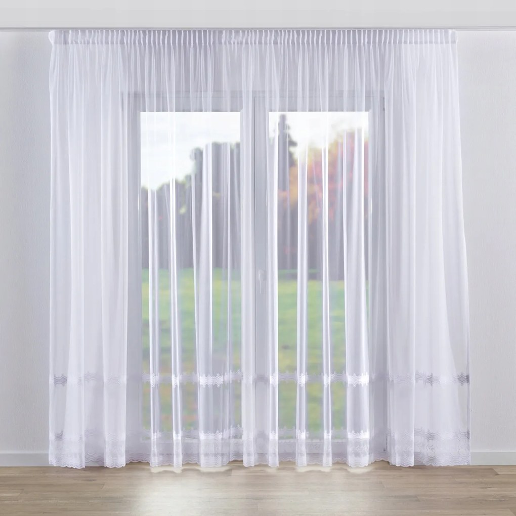 Kész Függöny szalag fátyol 300x245cm fehér