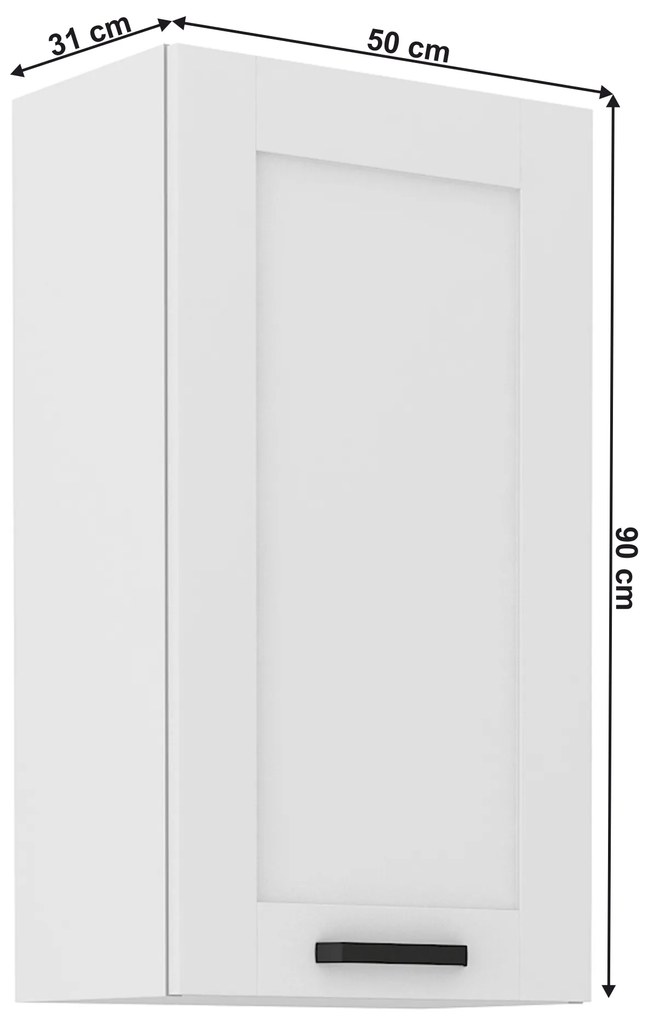 Felsőszekrény  Lesana 1 (fehér) 50 G-90 1F . 1063912