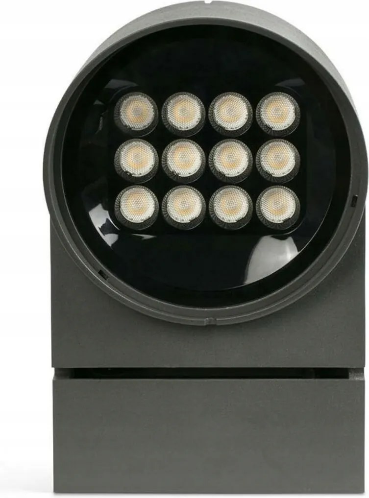 Faro Muur 250 Led spotlámpa kültéri IP65, sötétszürke, 28,5W 1877lm