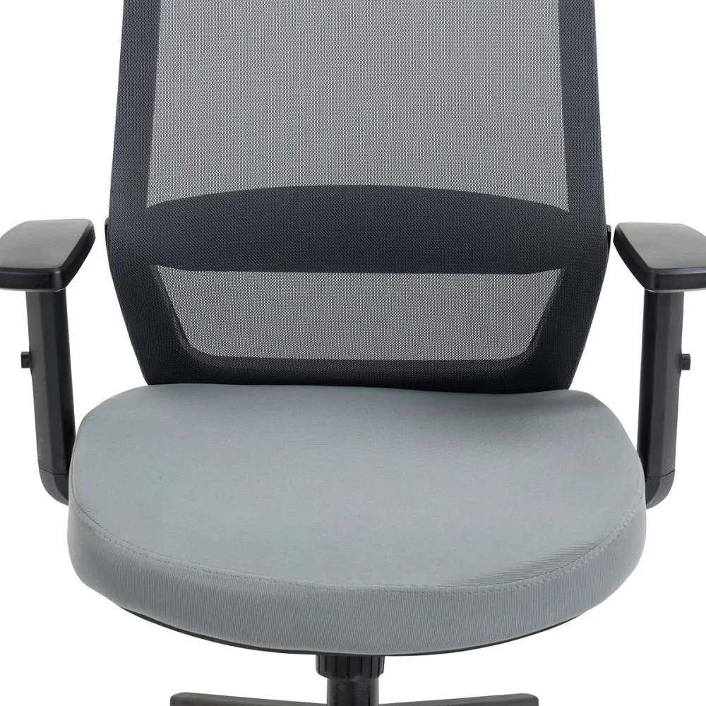 KA-V324 Scaun pivotant de birou gri cu braț 4D