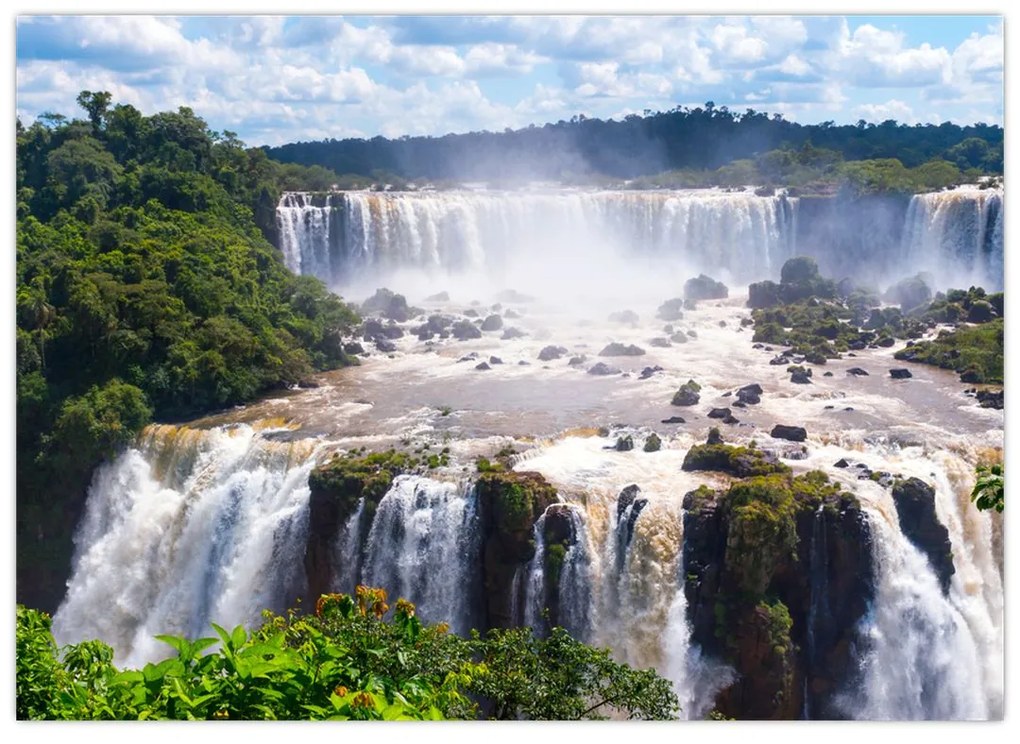 Iguassu vízesés képe (70x50 cm)