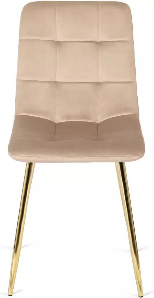 Krémszínű Bársony Étkezőszék YORK Belföldi Raktárról