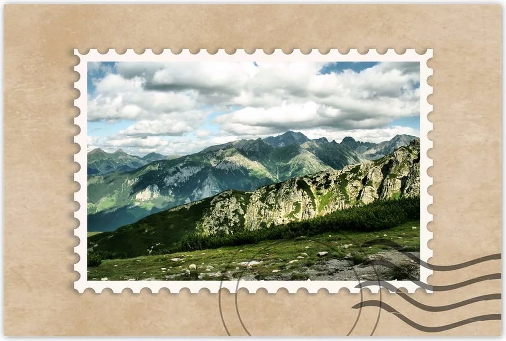 Poszterek 120x80 Kilátás a Tátrából