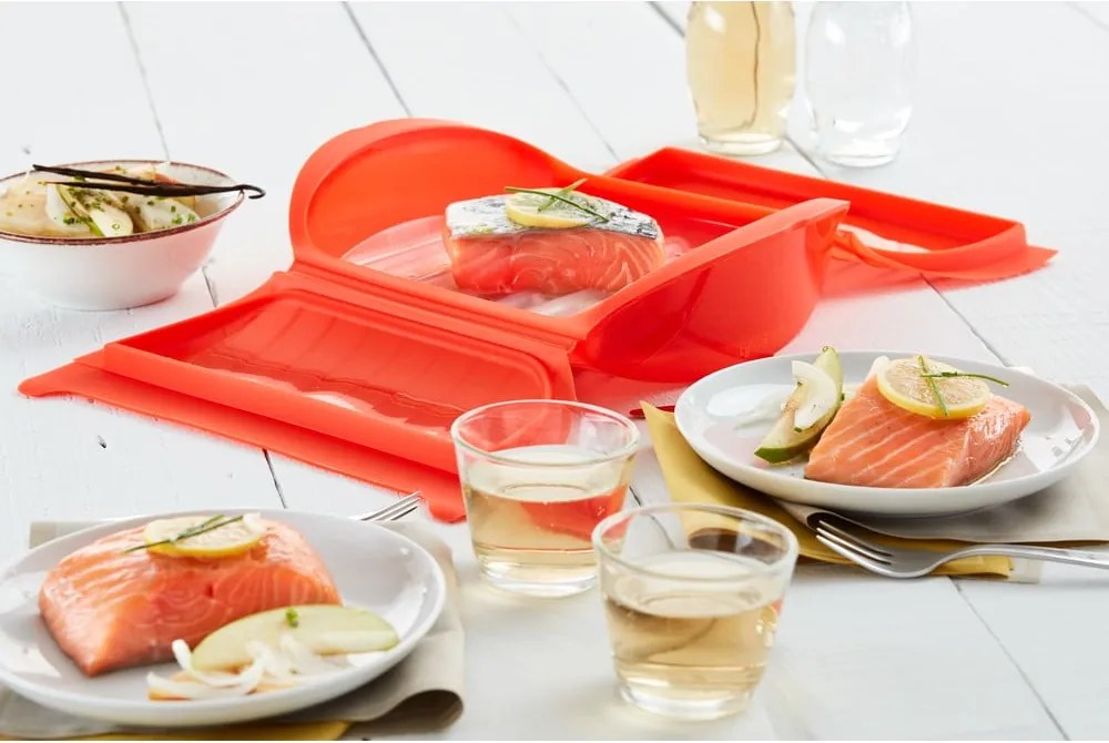 Szilikon párolóedény – Lékué