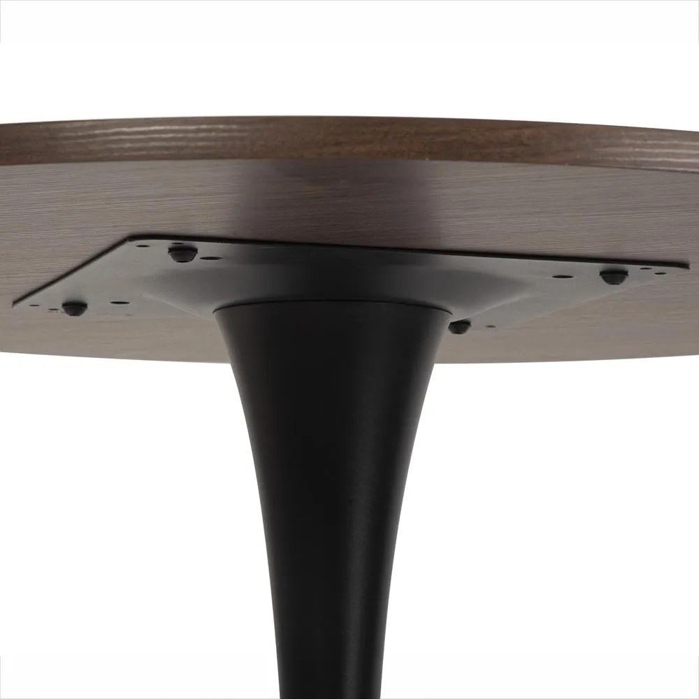 AVENBERG RONDO Étkezőasztal - Ø120, barna