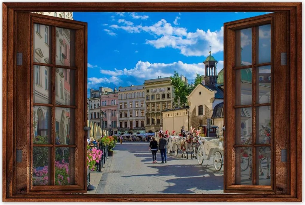 Poszterek 90x60 Krakkói piac