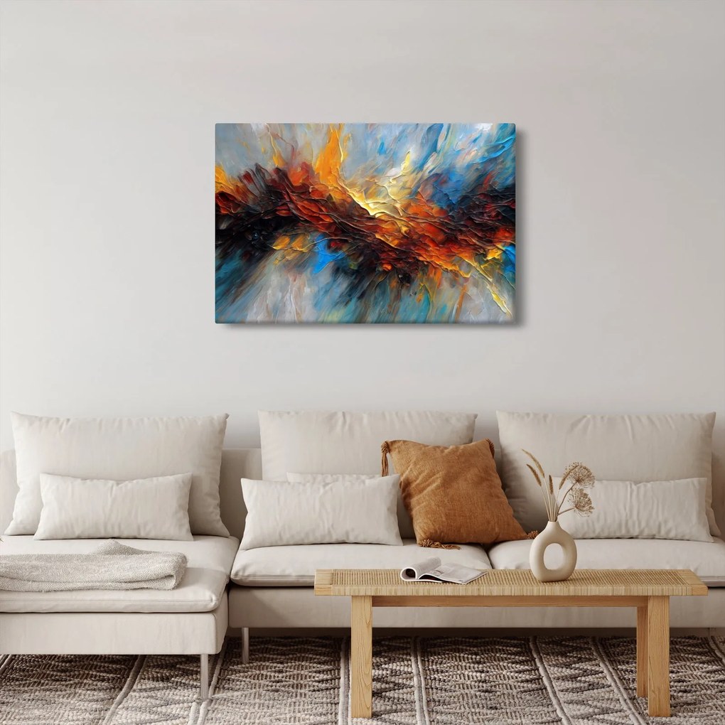Kép - Színes textúra (90x60 cm)