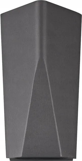 Homlokzati lámpa kültéri fali lámpa antracit Trio