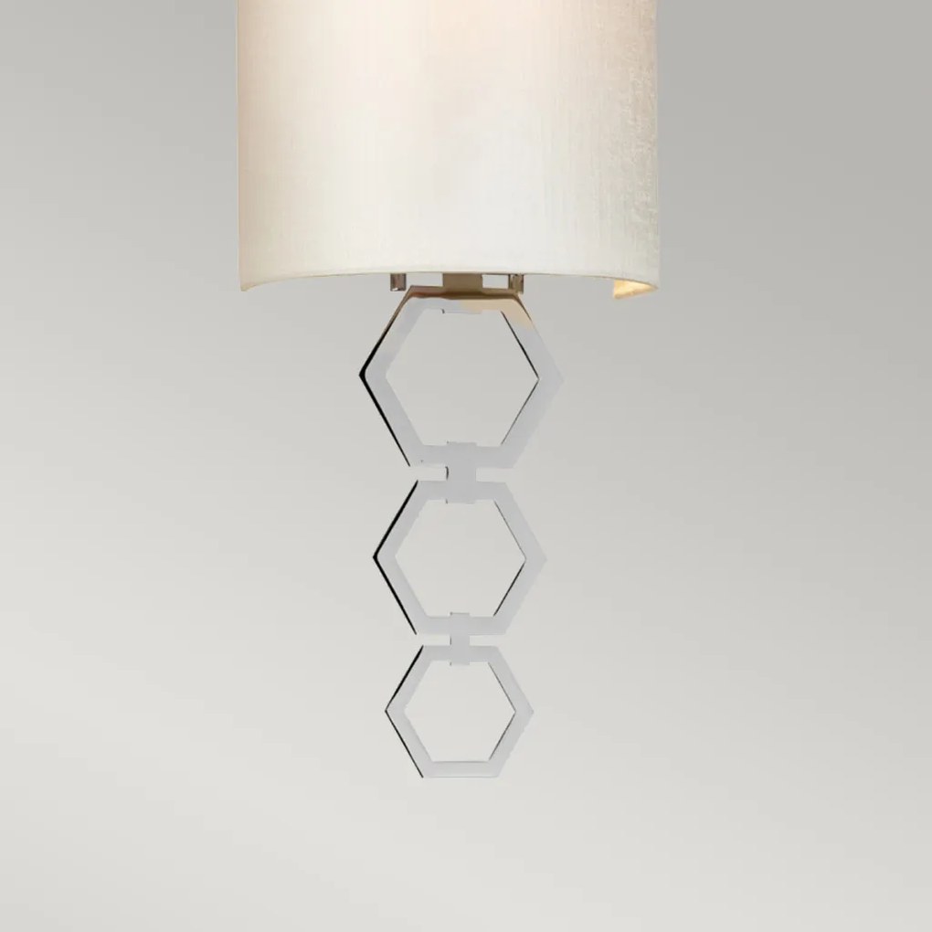 Elstead Lighting Clark CLARK-SMALL-PC Fali lámpa 1x60W/E27