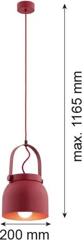 Argon LOGAN 8282 Függőlámpa 1x15W/E27 IP20