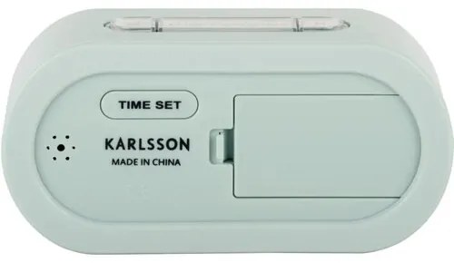 Karlsson KA5753LB digitális asztalióra/ébresztőóra, lágy kék