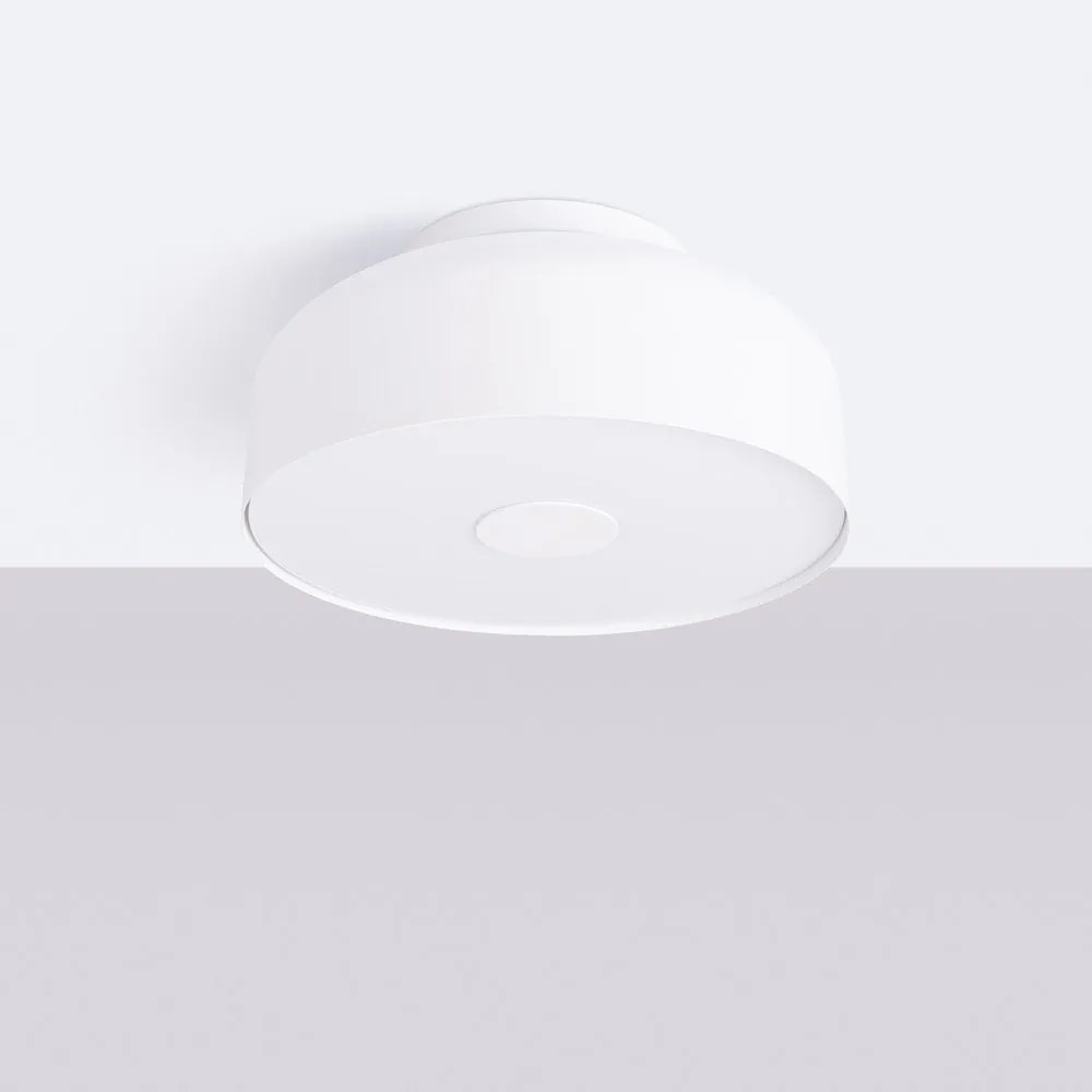 Fehér mennyezeti lámpa Omiq – Sollux