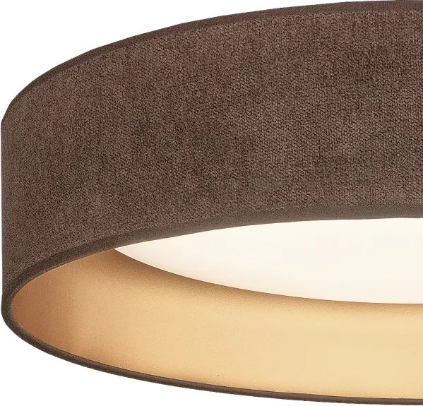 Brilagi-LED dimmelhető VELVET SM. VARI 24W/230V 3000-6500K átmérő 45 cm barna/arany + távirányító