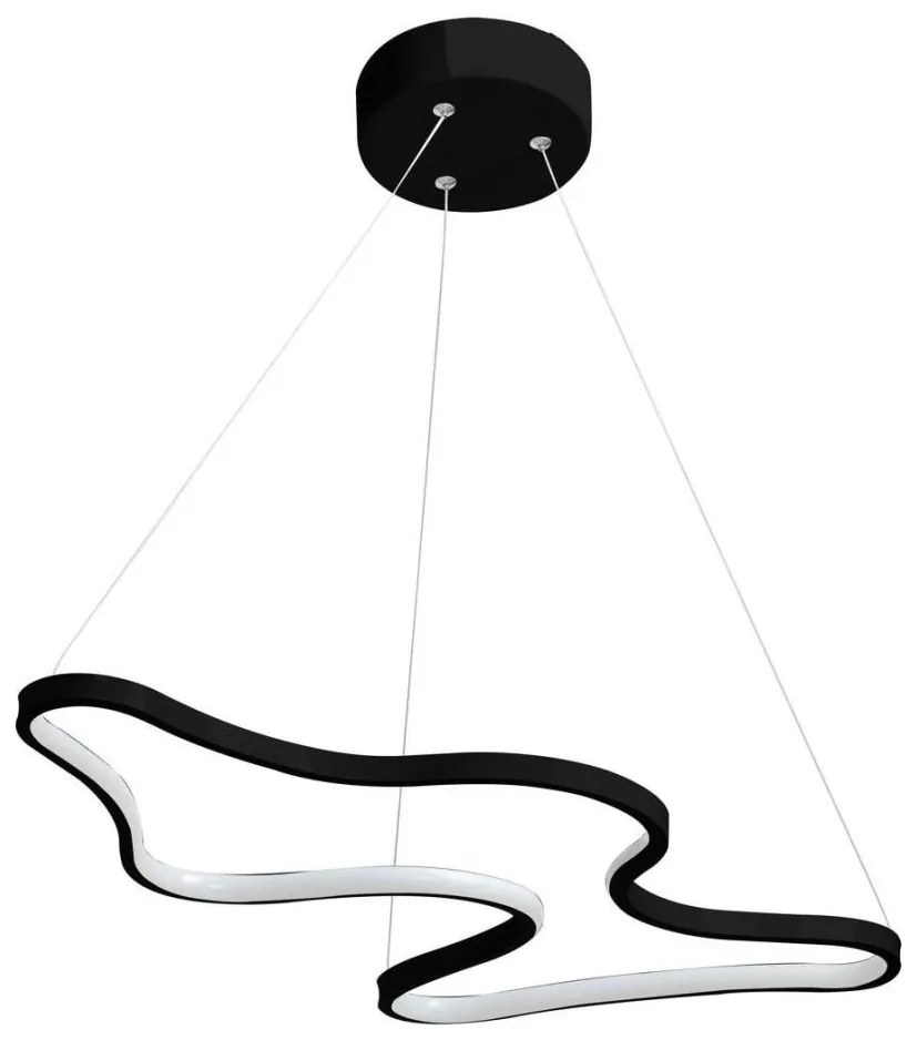 ARTISAN LED kábeles csillár 36W 230V 6500K fekete