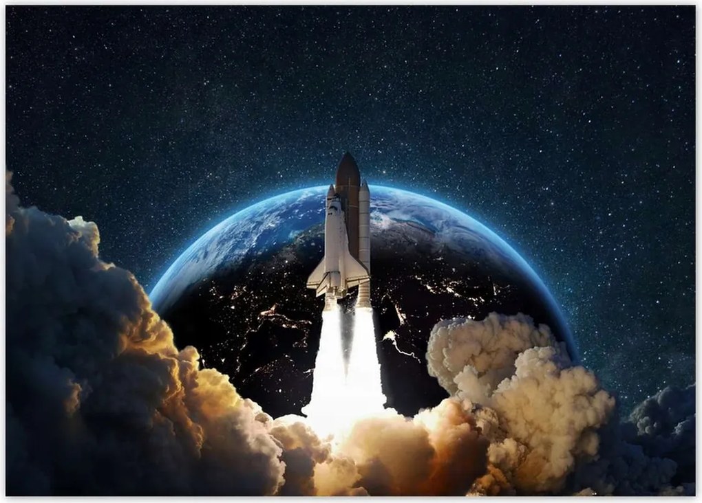 Poszterek 70x50 Rakéta indítás az űrbe