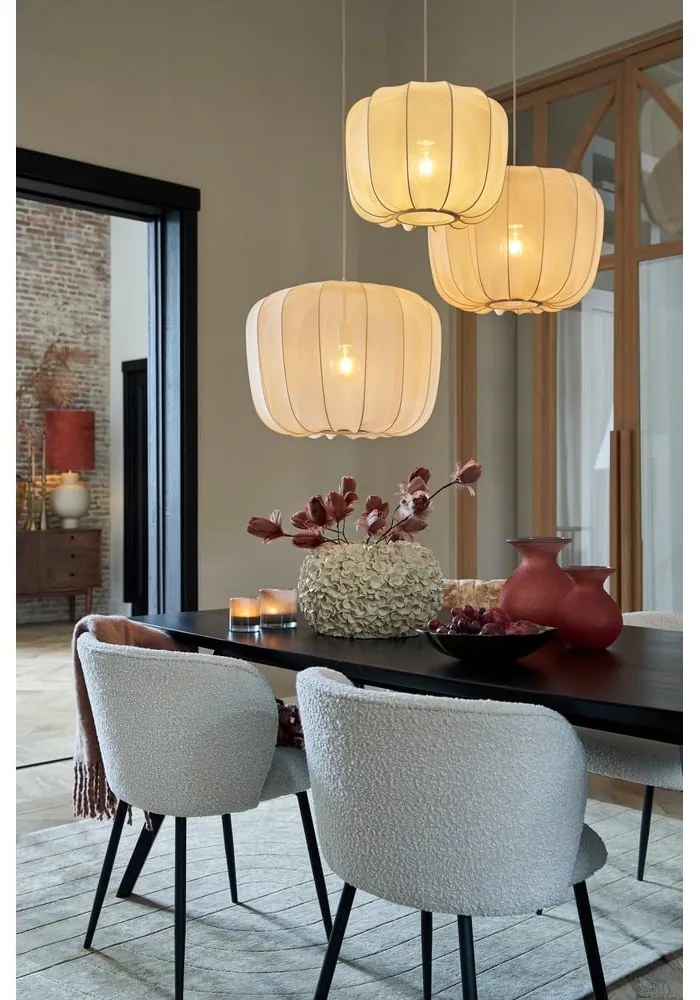 Krémszínű mennyezeti lámpa ø 50 cm Plumeria – Light & Living