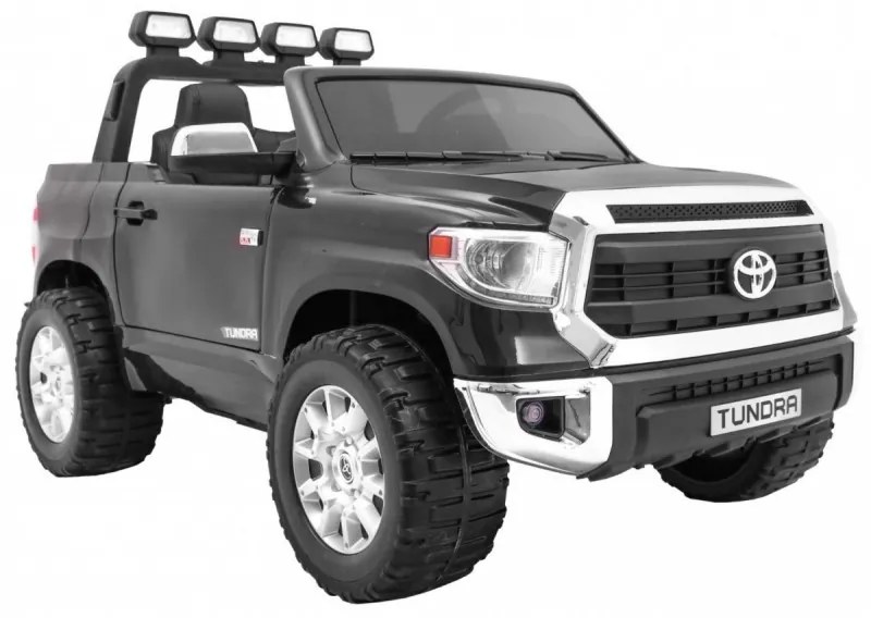 Toyota Tundra elektromos autó, 2 ülés, 4 motor, EVA kerekek, fekete színű
