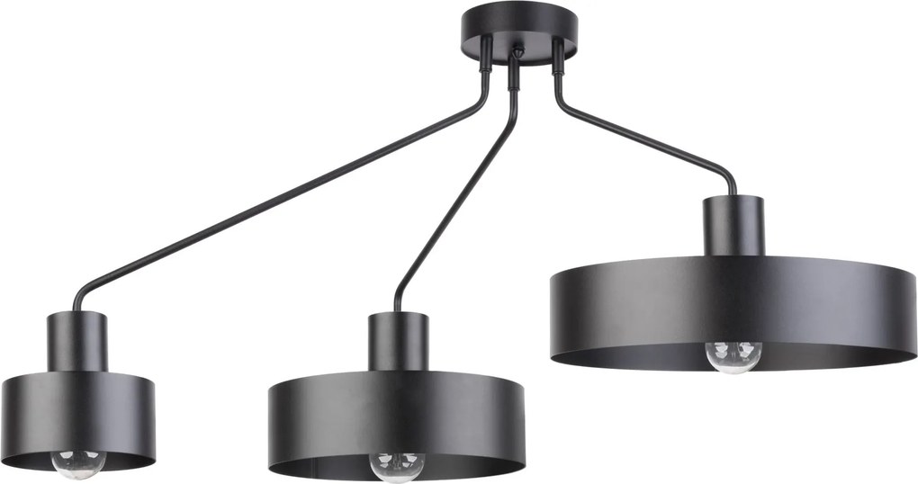Sigma lighting modern mennyezeti lámpa jumbo fekete sig31533