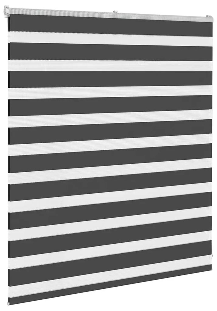 zebrafüggönnyel fekete szövetszélesség 120,9 cm poliészter