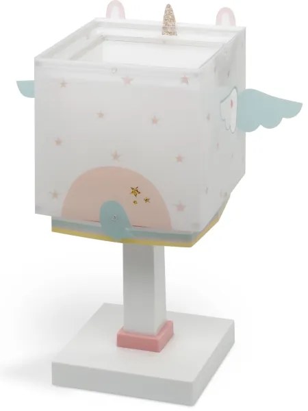 Dalber 64591 - Gyereklámpa LITTLE UNICORN 1xE14/8W/230V