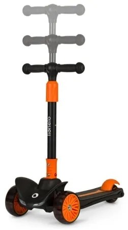 Lionelo - Gyerek roller TIMMY 3xAA narancssárga/fekete