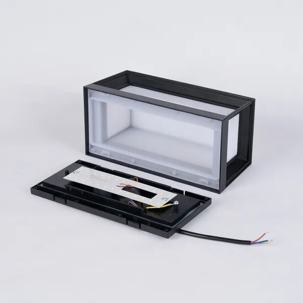 Brilagi - LED kültéri fali lámpatest PARKER LED/12W/230V 3000/4500/6000K fekete IP44