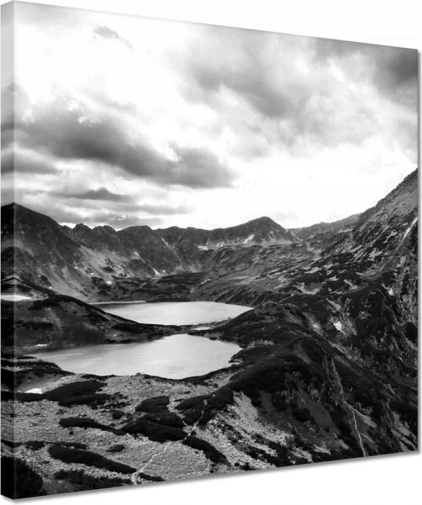 Vászonkép 30x30 Tátra Lengyel hegyek Kilátás