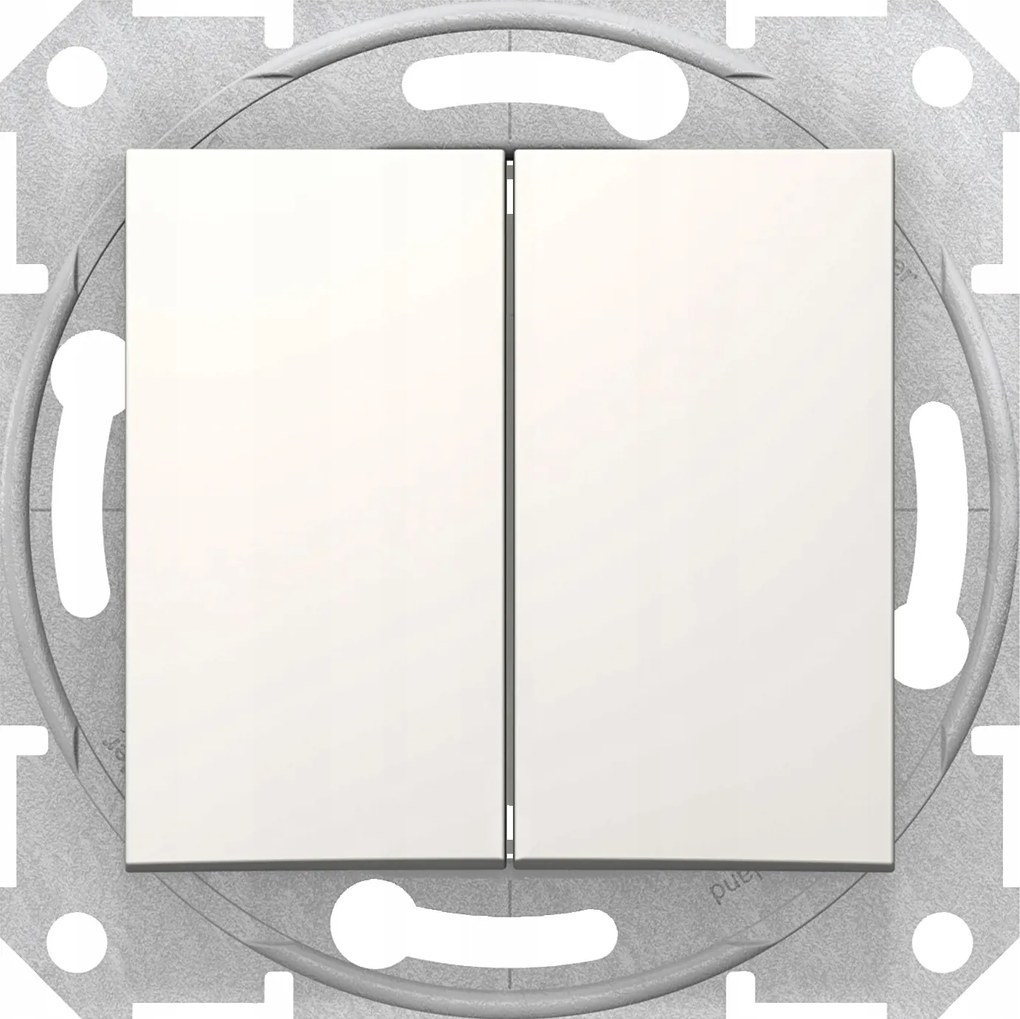 Sedna Klasszikus Dupla Kapcsoló SDN0300121 Fehér