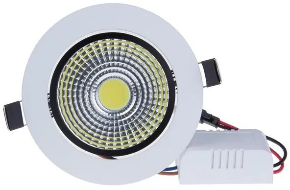Mini Spot Lámpa Extra Erős COB leddel / 3W Fehér külső 7,5 Cm