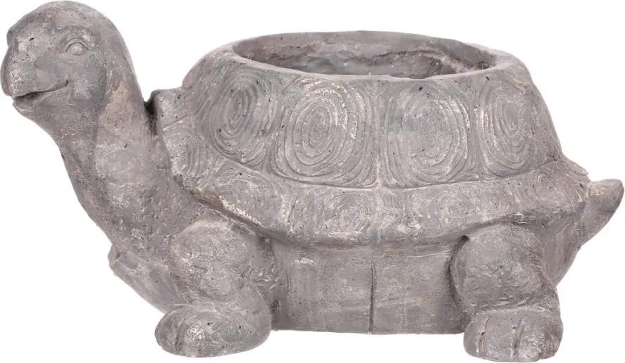 Teknős virágtartó, magnézium, kő hatás