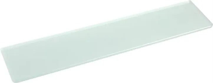 Üvegpolc Tükör Alá, fürdőszobai tartó nélkül 50 cm 07.80150-M
