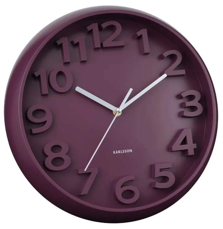 Falióra ø 33,5 cm Elevated Classic Numbers – Karlsson